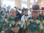 Abah Su'udi Atmo, tokoh NU Mojoagung ketika hadir pada acara Konfercab NU Jombang