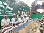 Gus Muh bersama Gus Karim dan para Habib di rutinan Rabu Wage