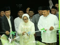 Dalam Peresmian PK PPS Hamalatul Qur’an Desa Sawiji Kecamatan Jogoroto Bupati Jombang Mundjidah Wahab : SANTRI adalah Santun Tertib Religius dan Inovatif