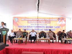 Dalam Musrenbang di Kecamatan Tembelang Sekdakab Agus Purnomo sampaikan Kabupaten Jombang akan mendapat predikat WTP yang ke-10
