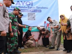 Bupati Dukung Gerakan Masyarakat Pemasangan Tanda Batas Tanah