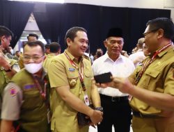 Hadir Rakornas Penguatan Resiliensi Berkelanjutan Dalam Menghadapi Bencana, Wabup Sumrambah terapkan kolaborasi dan sinergi