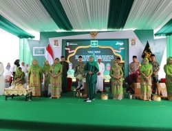 Dalam Pelantikan PC Dan PAC Muslimat NU Se- Kabupaten Jombang, Gubernur Khofifah Apresiasi UMKM Muslimat
