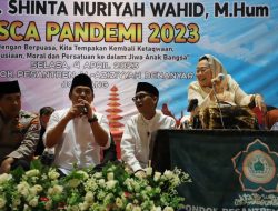 Di PP Al Aziziyah Wakil Bupati bersama Ibu Nyai Hj Shinta Nuriyah Wahid gelar buka bersama