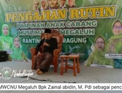 Semangat Ukhuwah dan Kemandirian NU Menggema dalam Pengajian Rutin Jam’iyah Kubro Muslimat NU Megaluh