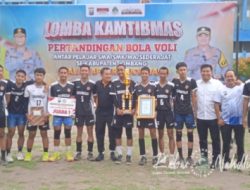 Polres Jombang Gelar Lomba Voli Antar Pelajar, Bentuk Pembinaan Kamtibmas Dan Semangat Sportivitas Generasi Muda