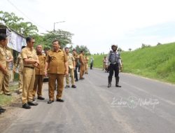 Bupati Jombang Warsubi Tinjau Jalan Plandaan–Kabuh, Akses Ekonomi dan Pendidikan Dipastikan Lancar