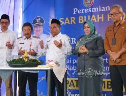 Gus Wabup Salmanudin Resmikan Pasar Buah Ploso, Ikhtiar Menguatkan Ekonomi Rakyat Jombang
