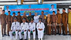 Pelantikan Perangkat Desa di Jogoroto, Camat Ajak Rawat Kebersamaan dan Tanggung Jawab Pelayanan