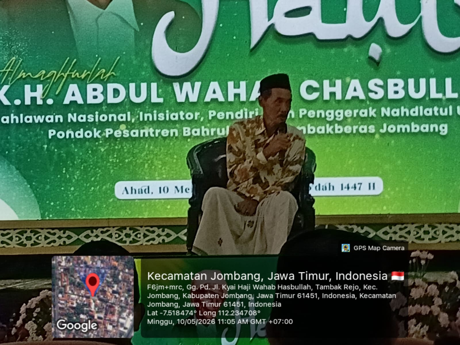 Kiai Mun'im penulis buku jejak jejak Mbah wahab