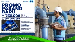 Perumdam Jombang Buka Promo Pasang Baru Air Bersih Rp750 Ribu hingga 30 Juni 2026